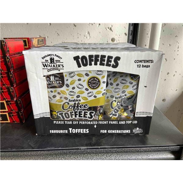 Walker's Arabica Coffee Toffees 12 x 150g
