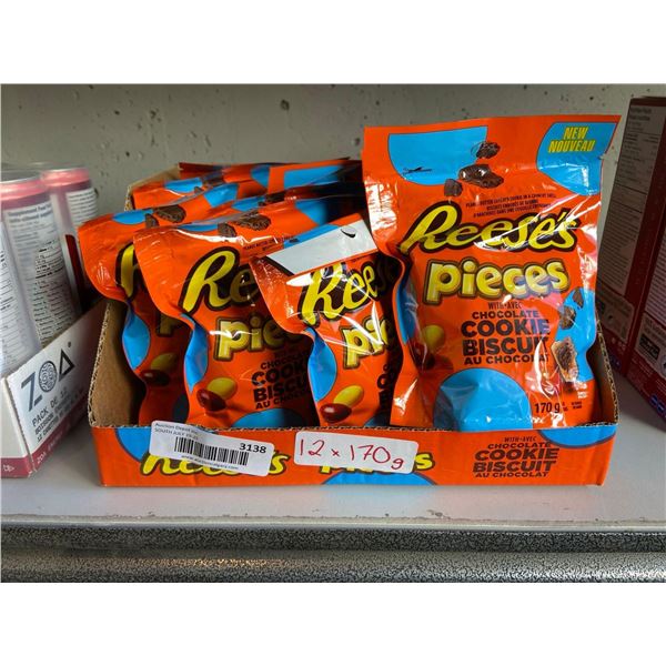 Reese's Pieces chocolate cookie biscuit 12 x 270g