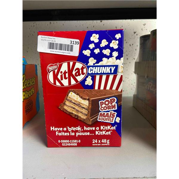 Nestle Kikkat chunky popcorn wafer bar 24 x 48g