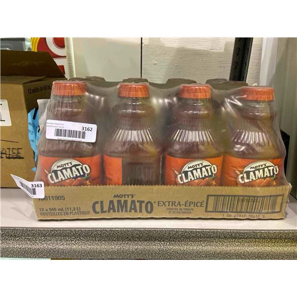 Mott's Clamato extra spicy Cocktail tomato juice 12 x 945ml