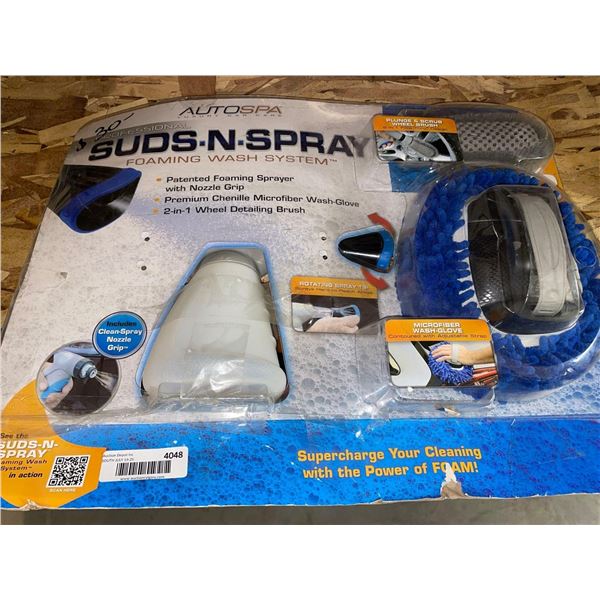 Auto Spa Suds N Spray Foaming Wash System