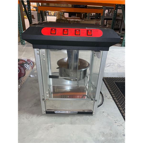 Multi Functional Popcorn Machine with Heat Lamp ET-POP6E-B