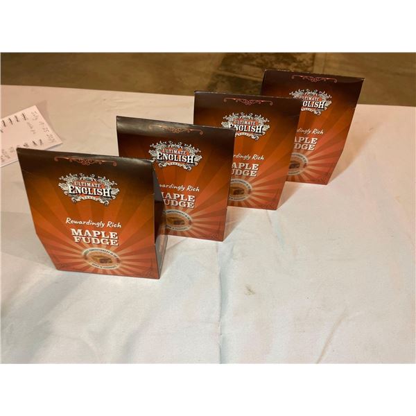 Ultimate English Rewardingly Rich Maple Fudge Lot of 4
