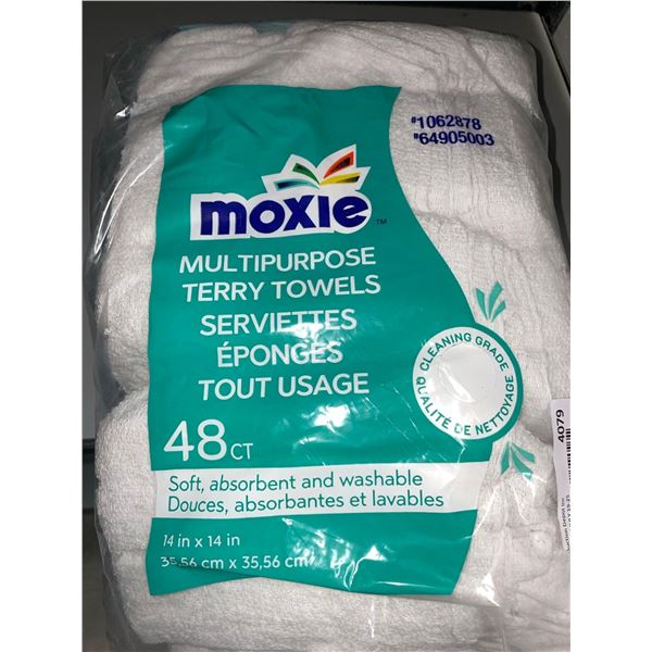 NEW Moxie Multipurpose Terry Towels 48 Count
