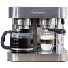 Image 1 : Espressione Stainless Steel Combination Pump Espresso Machine with Thermo Block System & 10-Cup Drip