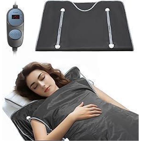 Sauna Blanket,Portable Infrared Sauna Blanket for Home,Detox Your Body and Mind Sauna Blanket,20-60 