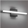 Image 1 : Combuh LED Bathroom Vanity Light Bar Black Over Mirror Lighting Fixture 16 Inch 9W Wall Sconce Indoo
