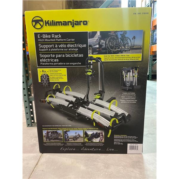 Kilimanjaro E-Bike Rack Hitch Mounted Platform Carrier