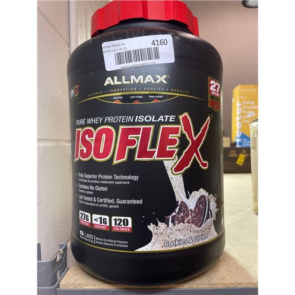 Allmax Pure Whey Protein Isolate IsoFlex 5Lbs