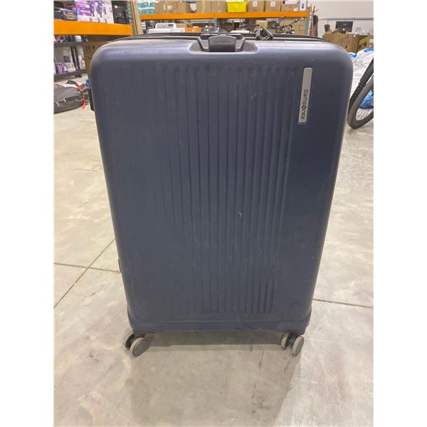 Samsonite Hard Shell Rolling Suit Case Dark Blue