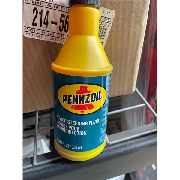 Pennzoil Power Steering Fluid - Lot of 6 x 350mL