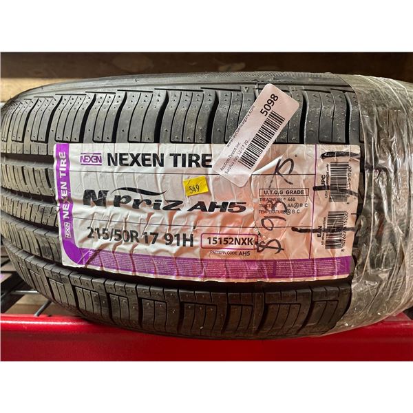 NexenTire N'priz AH5 215/50R 17 91H Tire