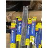 Image 2 : Lot of 9 Michelin RainX Latitude Windsheild Water Repellant Wipers