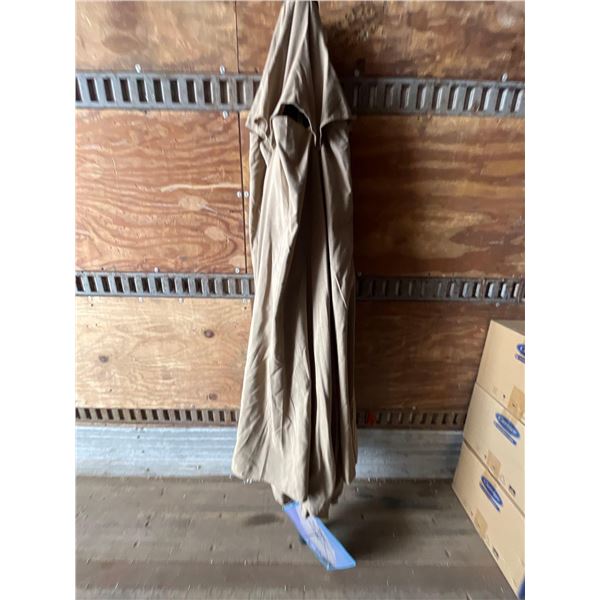 Sunvilla Tilting Crank Open Umbrella Tops w/ Lighting (No Base) Colour: Beige