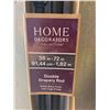 Image 2 : Home Decorators Collection Double Drapery Rod 36"-72"; Matte Black