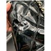 Image 3 : Coco Chanel diamond quilted patent leather tote style handbag - Black