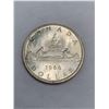 Image 1 : Vintage 1966 Canada Voyageur Silver Dollar