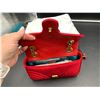 Image 6 : Gucci Red Velvet Small Marmont Bag
