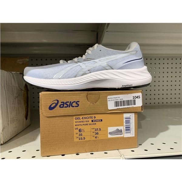 Asics GEl-Excite 9 White / Pure Silver Womens Size 6 1/2