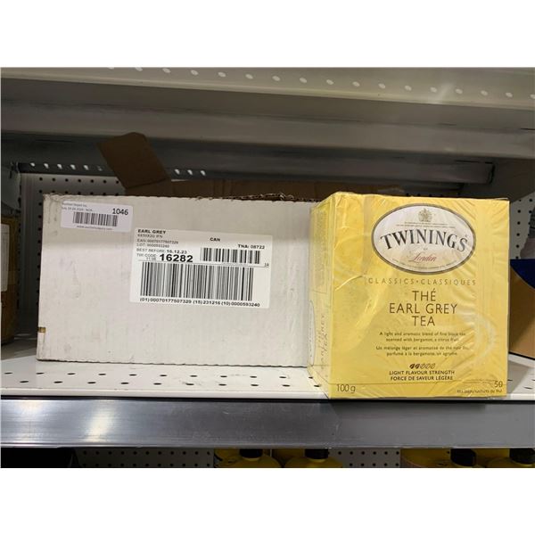 Twinings Of London Earl Grey Tea 50 Sachets x 6 Boxes