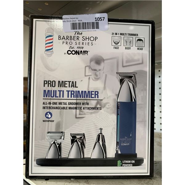 The Barber Shop Pro Metal Multi Trimmer