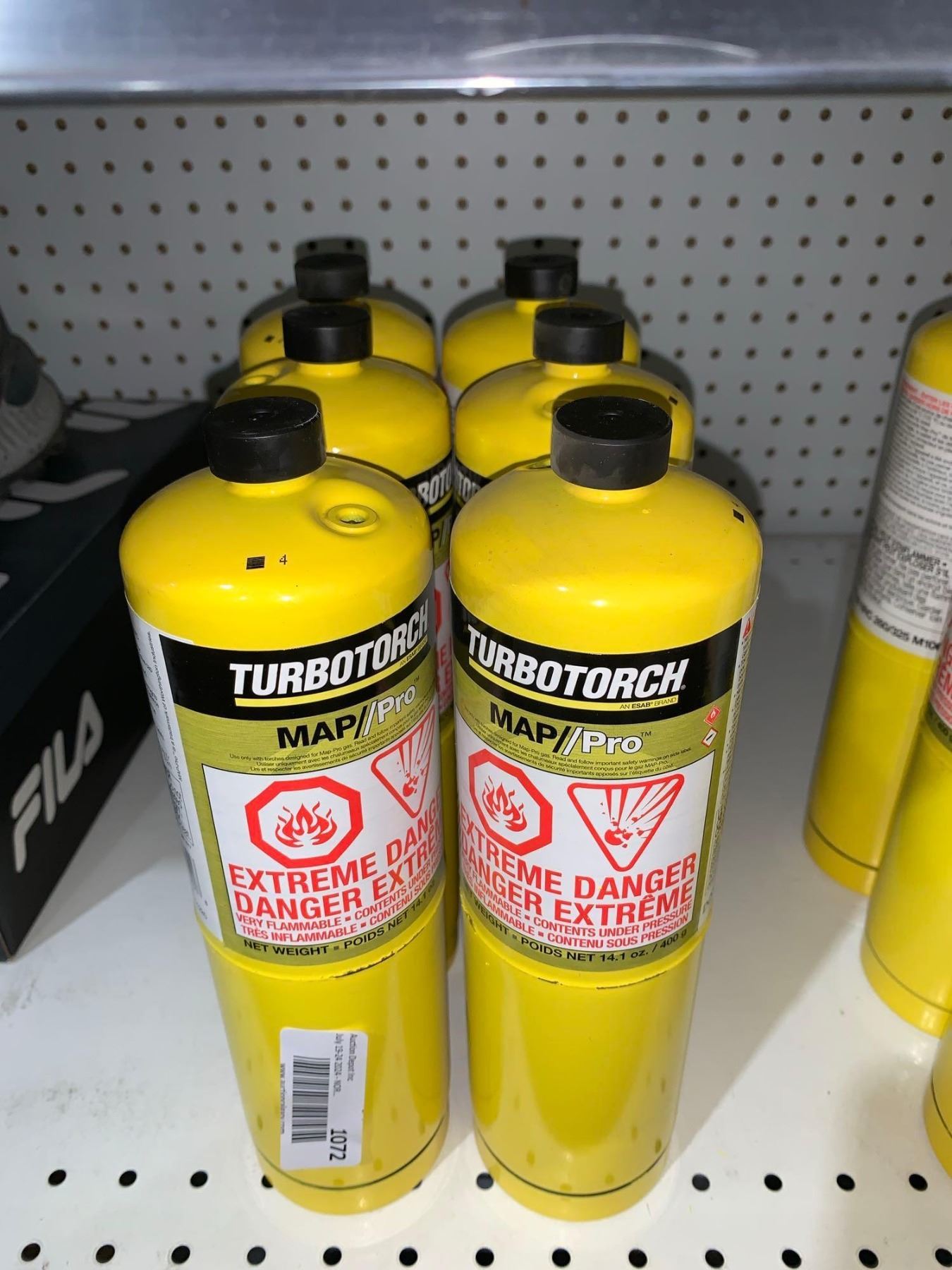 ESABTurbo Torch Map/Pro Gas 400g x 6