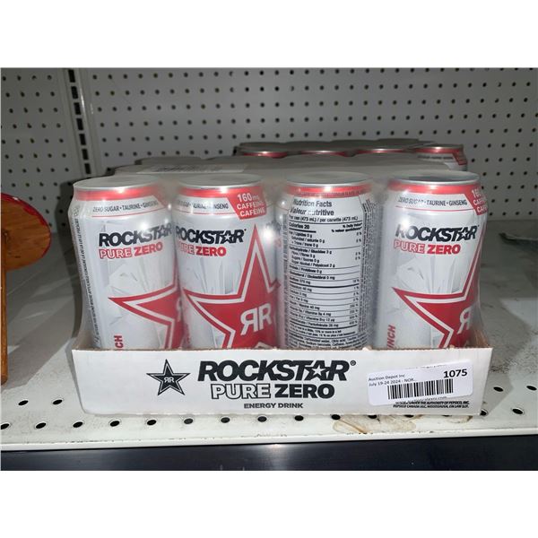 Rockstar Pure Zero Energy Drink 12 x 473ml