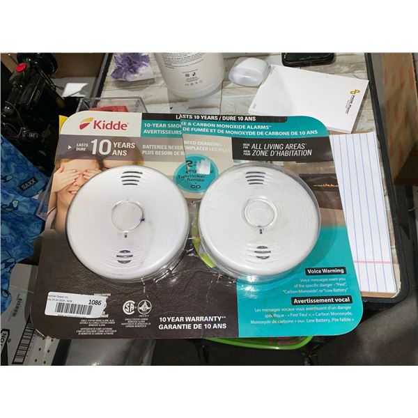 Kidde 10-Tear Smoke & Carbon Monoxide Alarms 2 Pack