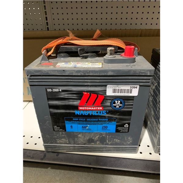 MotoMaster Nautilus Deep Cycle Battery