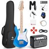 Image 1 : Kids Electric Guitar Vangoa 30 Inch Electric Guitar for Kids Beginner Kit for Boys Girls with 5W Amp