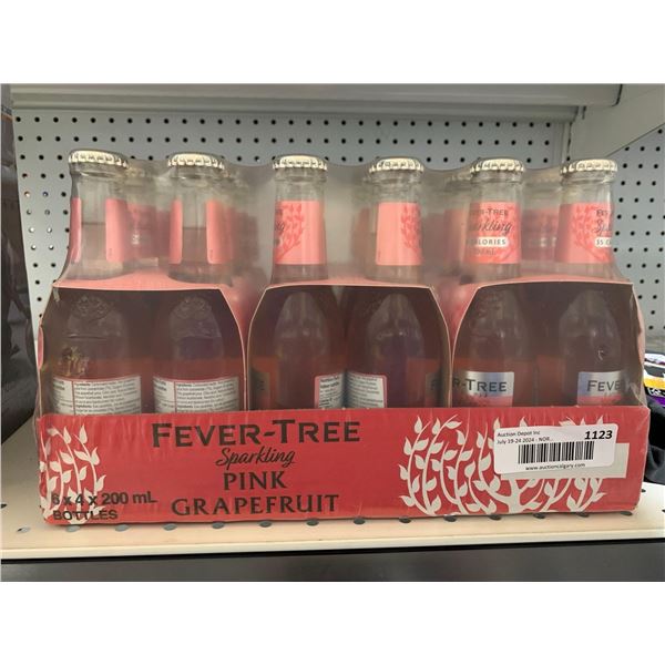 Fever-Tree Sparkling Pink Grapefruit Beverage 6 x 4 x 200ml