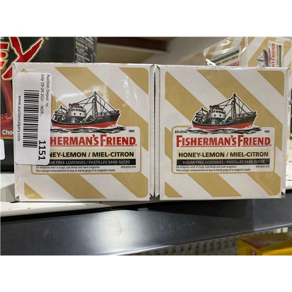 Fisherman's Friend Honey-Lemon Sugar Free Lozenges 16 x 22pcs
