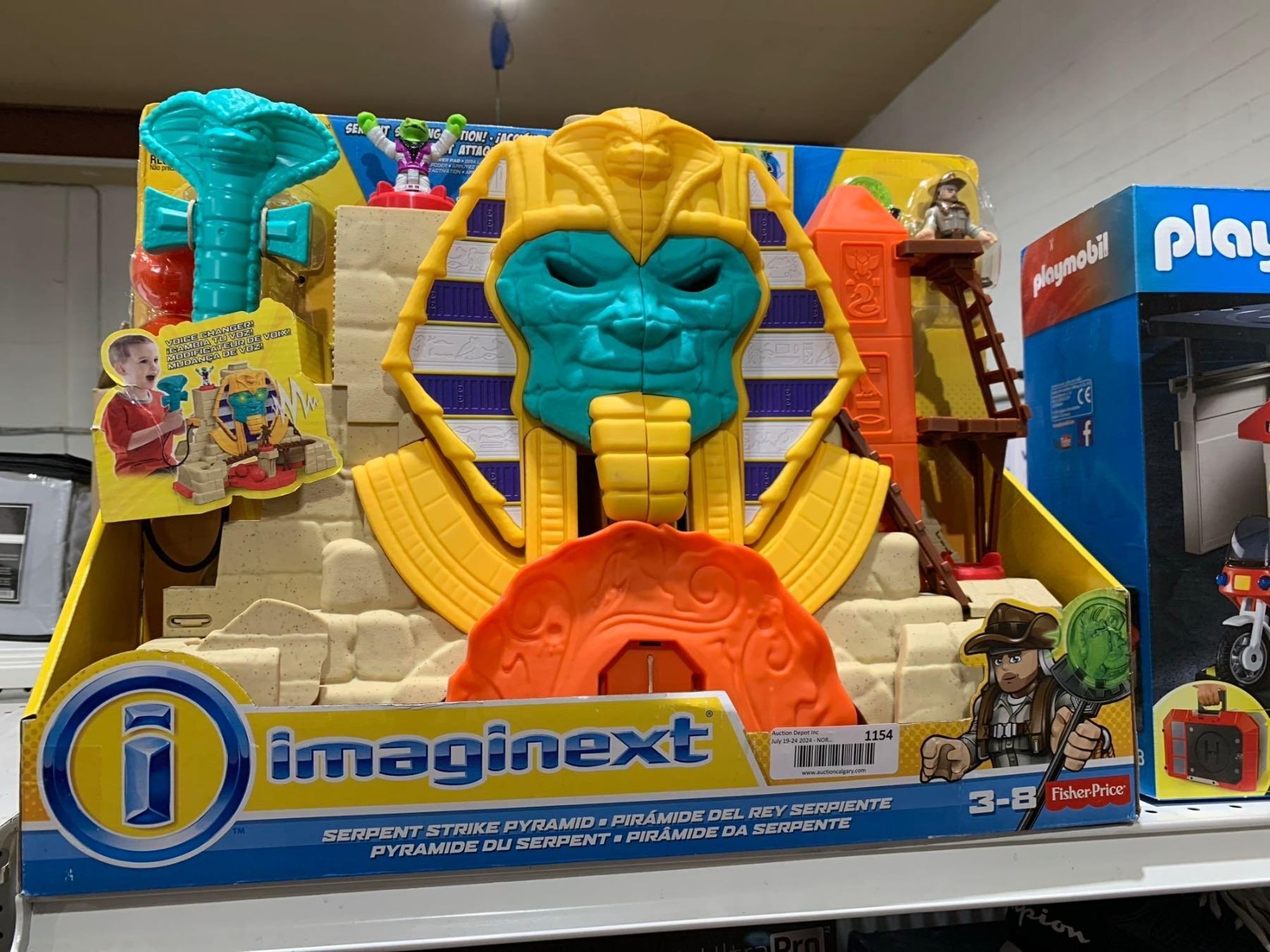 Imaginext Pi Fisher Price Imaginext Serpent Strike Pyramid