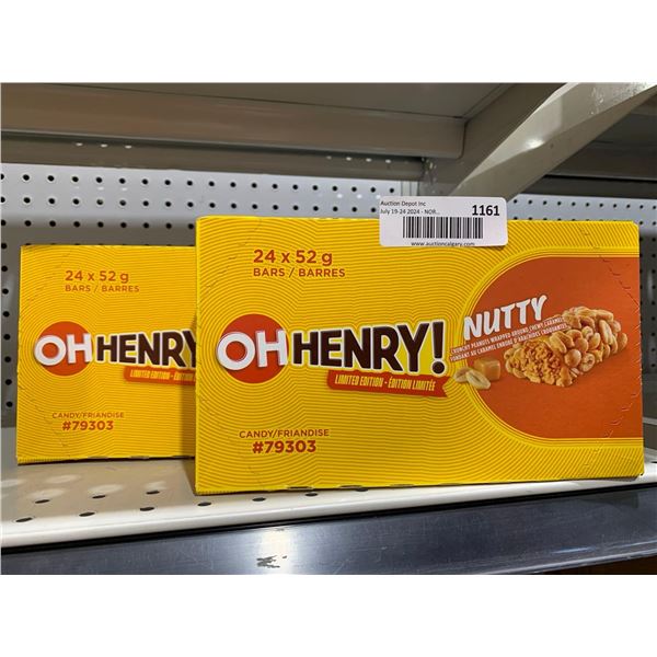 Oh Henry Limited Edition Candy Bars 2x - 24x52g