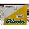 Image 1 : Ricola Original Herb Wrapped Cough Suppressant Throat Lozenges 8 x 17pcs