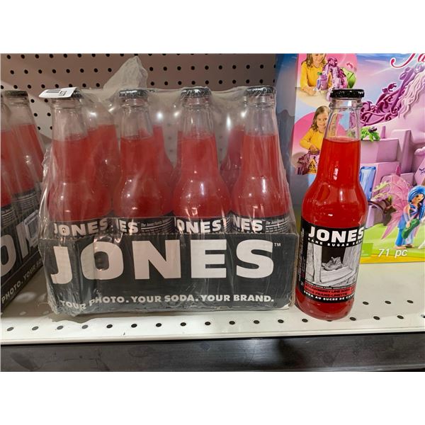 Jones Cane Sugar Soda Strawberry Lime Soda 12 x 355ml