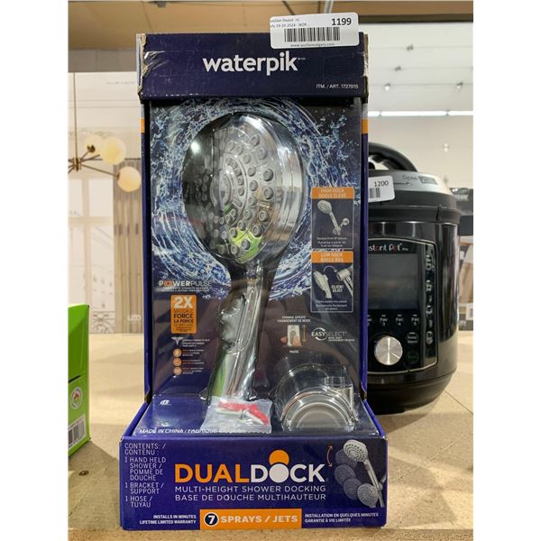 Waterpik DualDock Multi-Height Shower Docking 7 Sprays