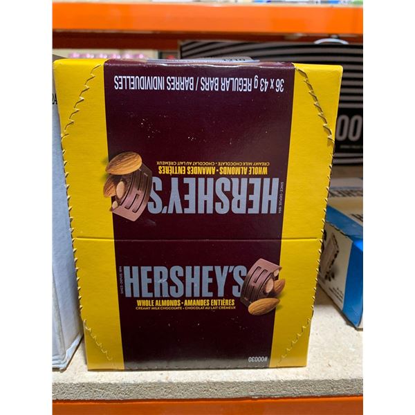 Hershey's Whole almonds Creamy Milk Chocolate 36 x 43g