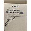 Image 4 : CTSC Convection Heater with Humidifier, 750W/1500W Electric Heater for Indoor Use, With Remote Contr