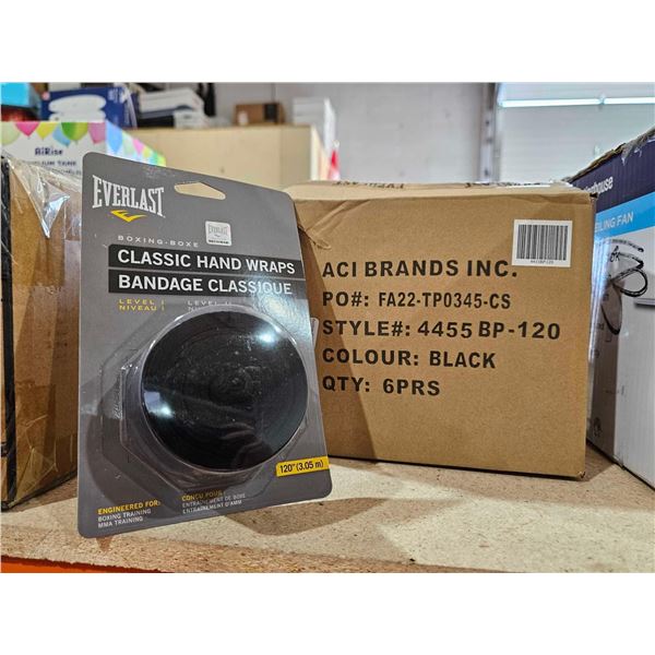 Lot of 4 Everlast Classic Hand Wraps
