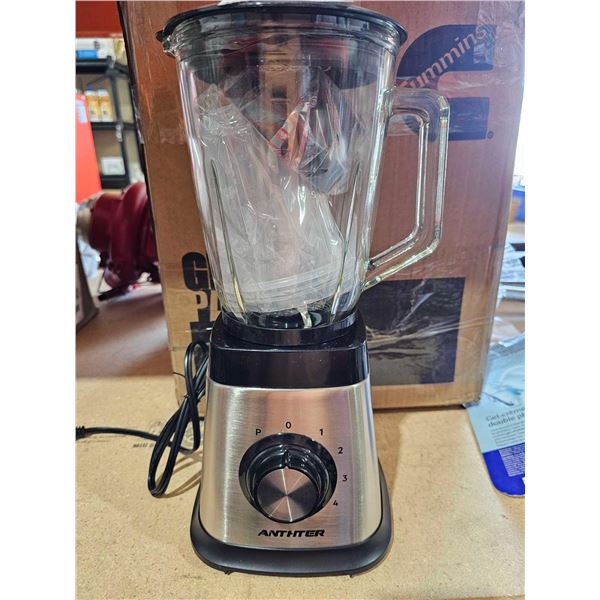 Anther 4-Speed Glass Kitchen Blender