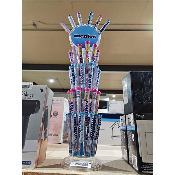 Mentos Store Display Tree full of Assorted Flavor Mentos Treats