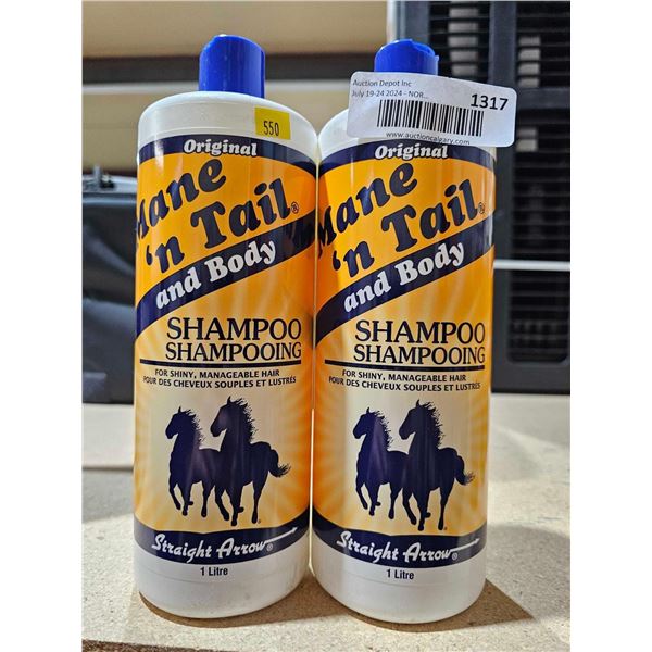 Mane & Tail and Body Shampoo 2x1L
