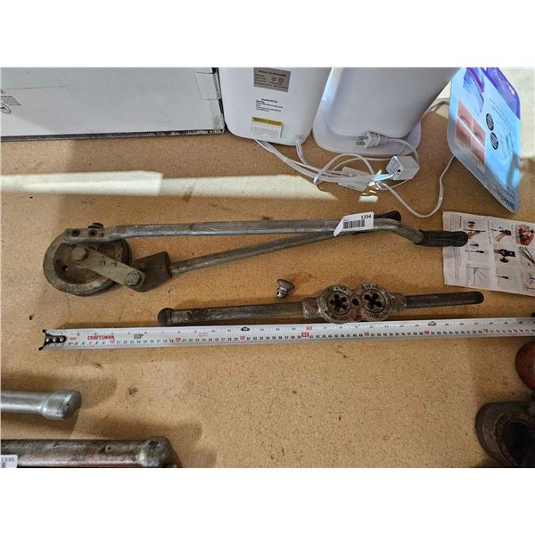Rigid Tap & Die Set and Pipe Bender