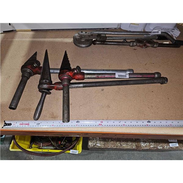 Lot of 3 Assorted Rigid Reamers