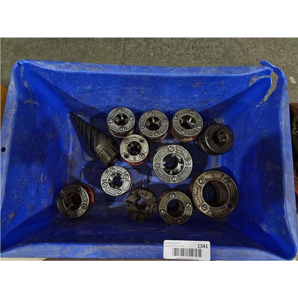 Lot of Assorted Rigid Pipe Dies