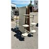 Image 6 : Commercial Lunch Room/Banquet Table - Folding Storable on wheels. Seats 12