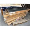 Image 1 : Pallet Lot of Garage Shelter Frames and Roof Components As shown