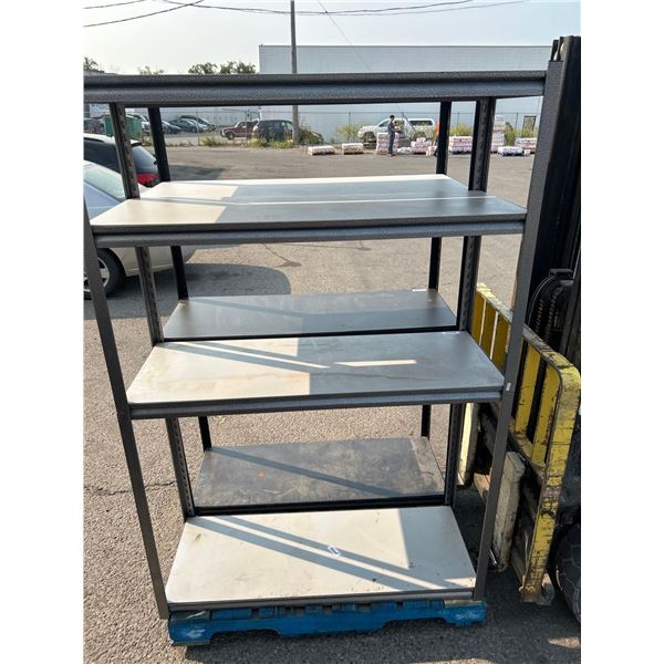 Gorilla 4 shelf Shelving Unit Grey