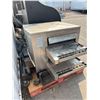 Image 2 : CTX Commercial Double Deck Conveyor Pizza Oven Electric includes roller legs digital controlled